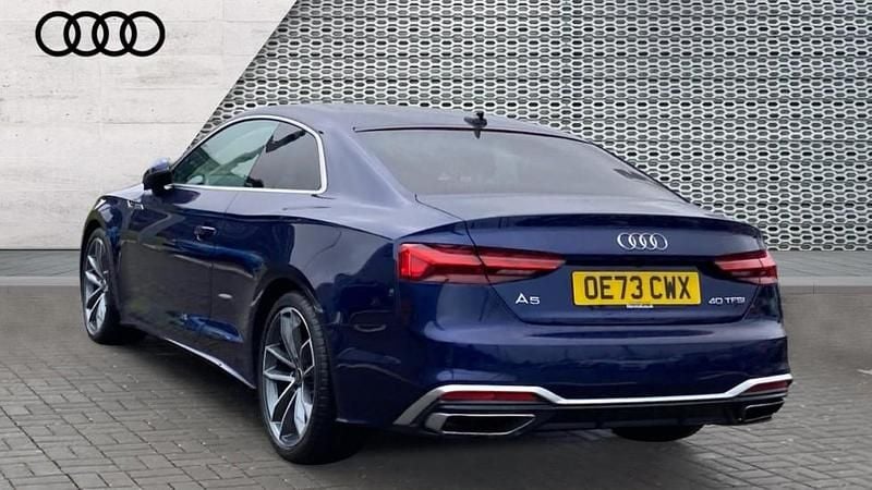 Used Audi A5 Sportback S-Line 204 HP (150 kW) 2023 Blue Hatchback