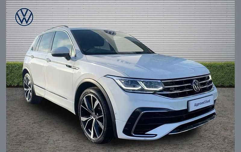 Used VW Tiguan R-line 150 HP (110 kW) 2022 White SUV