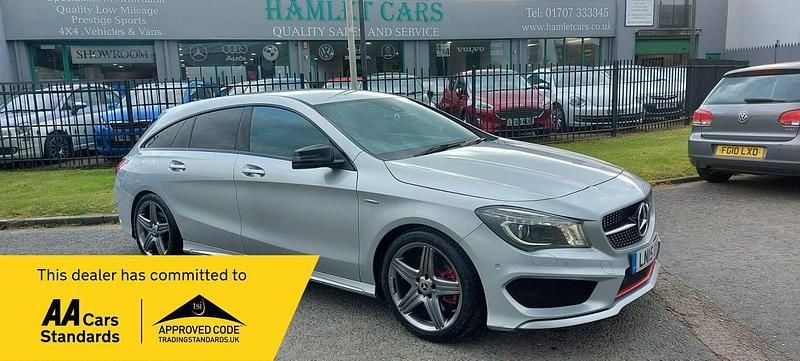 Silver Used 2015 Mercedes CLA250 AMG Sedan | £15,000 (Fair price) - Image 1/4
