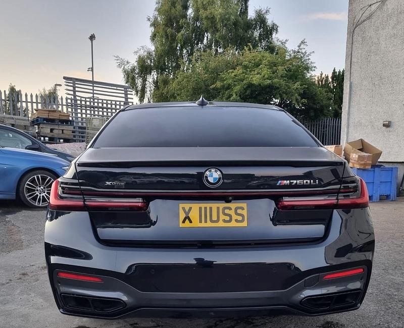 Used BMW M760 M Sport 2018 Black Sedan