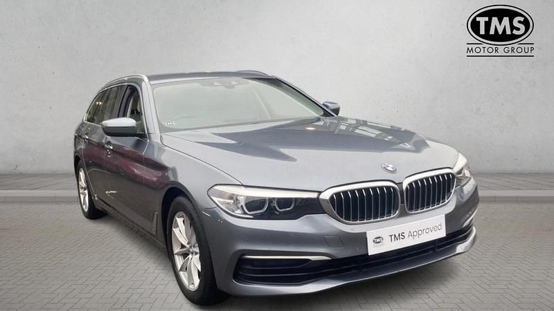 Blue Used 2018 BMW 520 Impressive Estate | £16,233 (Good price) - Image 1/4