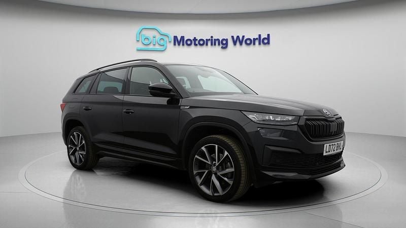 Black Used 2022 Skoda Kodiaq SportLine SUV | £29,000 (Good price) - Image 1/4
