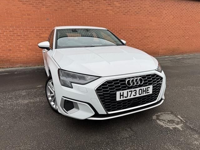 Used Audi A3 Sport 2023 White Sedan