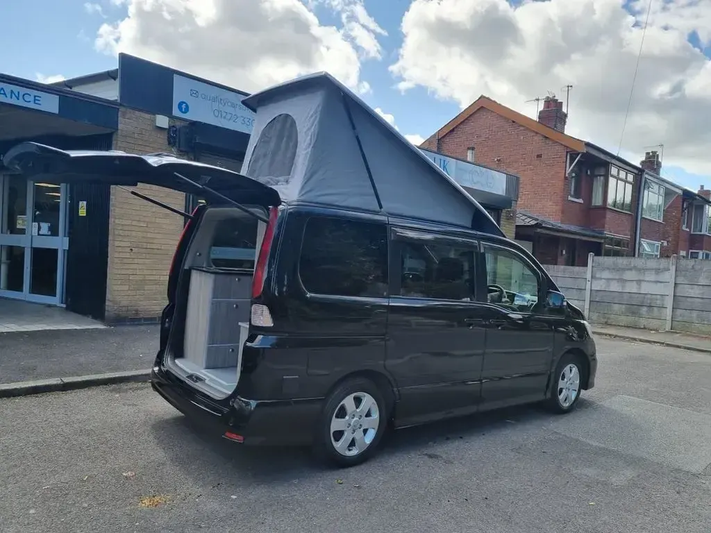 Used Nissan Serena 2008 Black MPV