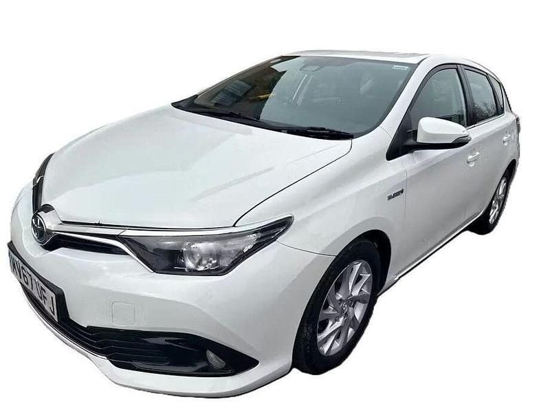 Used Toyota Auris Hybrid 2017 White Hatchback