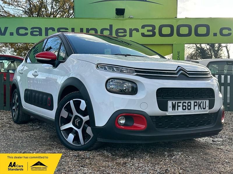 White Used 2018 Citroën C3 Flair Hatchback | £6,600 (Fair price) - Image 1/3
