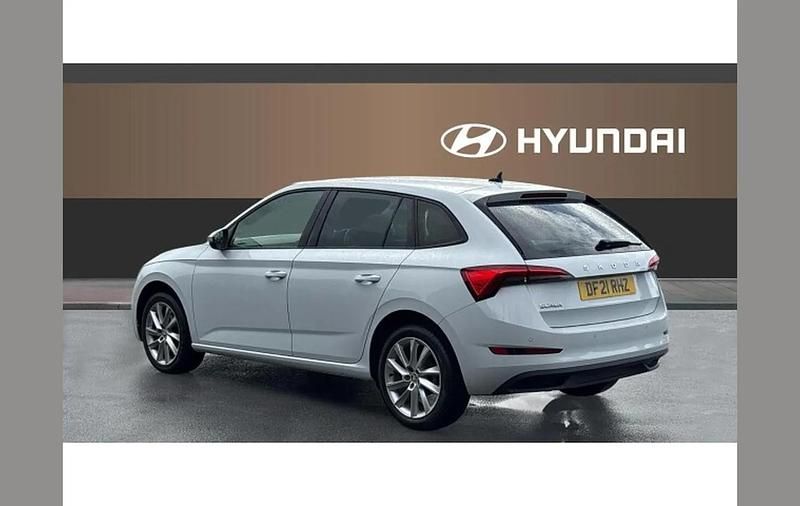 Used Skoda Scala SE L 150 HP (110 kW) 2021 White Hatchback