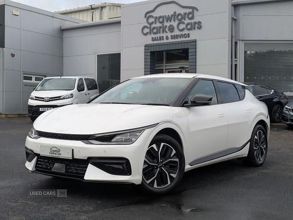 White Used 2022 Kia EV6 GT-Line SUV | £22,495 (Fair price) - Image 1/4