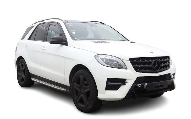 White Used 2014 Mercedes ML250 AMG line SUV | £11,770 (Fair price) - Image 1/4