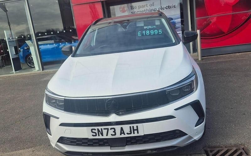 Used Vauxhall Grandland X Ultimate 131 HP (96 kW) 2023 White SUV
