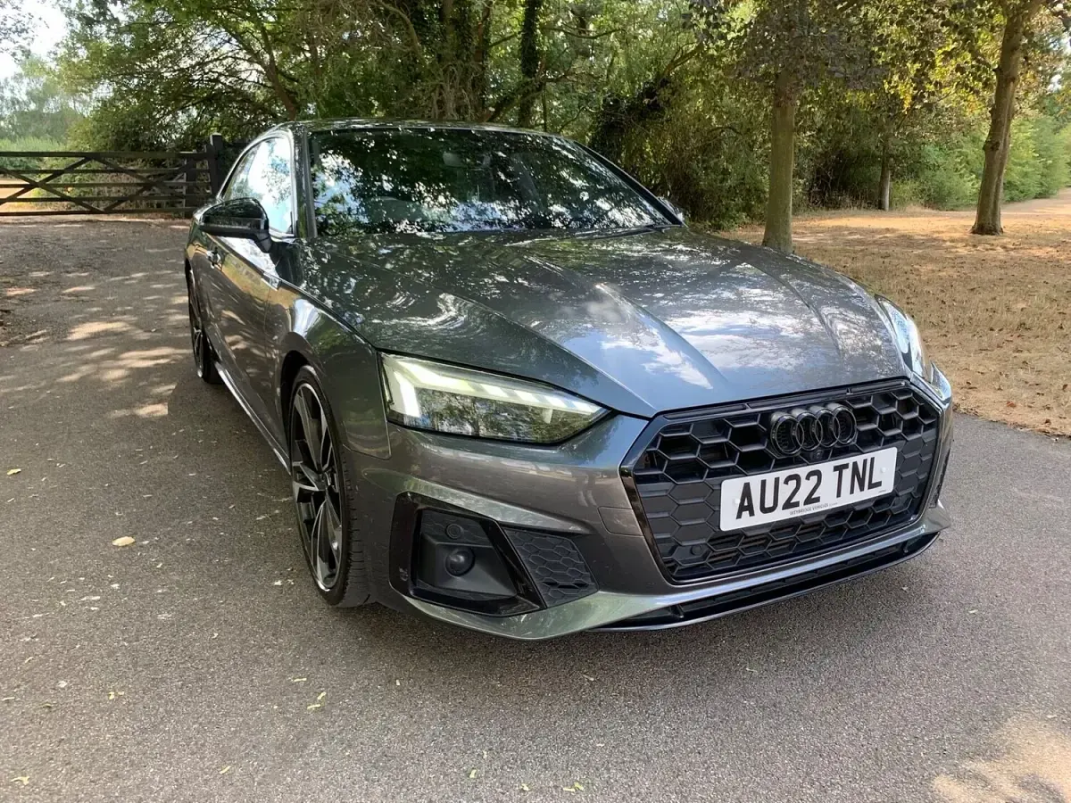 Used Audi A5 Black Edition 2022 Grey Coupe