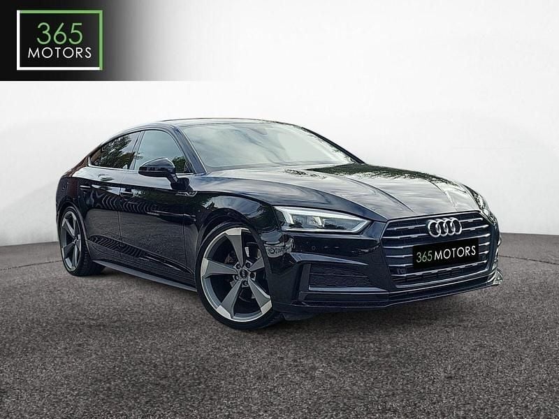 Black Used 2019 Audi A5 Sportback Black Edition Hatchback | £17,995 (Good price) - Image 1/3