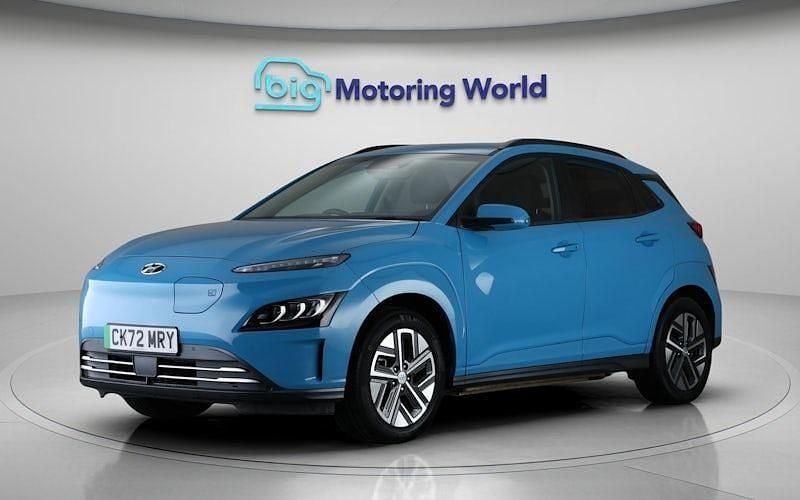 Used Hyundai Kona Premium 100 kW (136 HP) 2022 Blue SUV