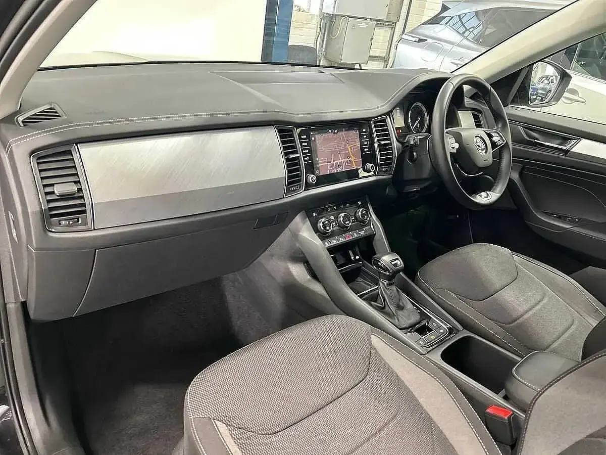 Used Skoda Kodiaq SE Drive 110 HP (80 kW) 2022 Black magic pearl effect SUV