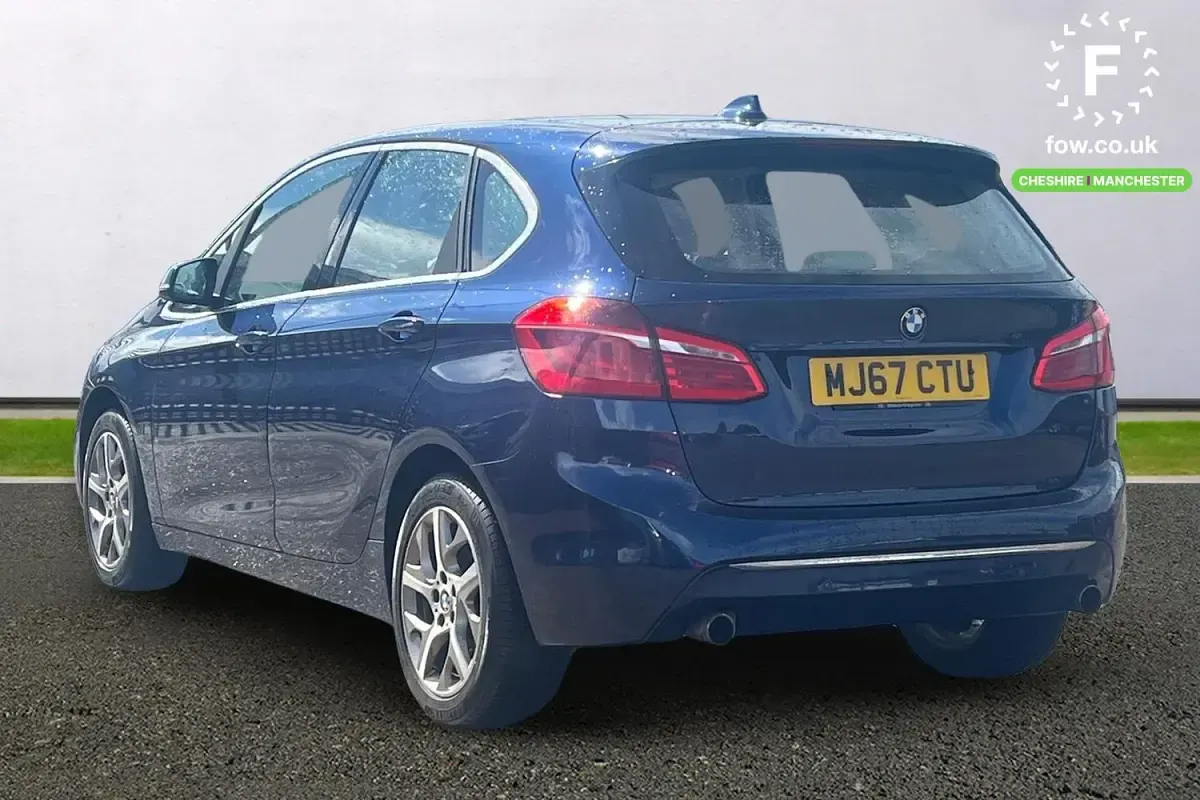 Used BMW 220 Luxury Line 192 HP (141 kW) 2017 Blue Estate