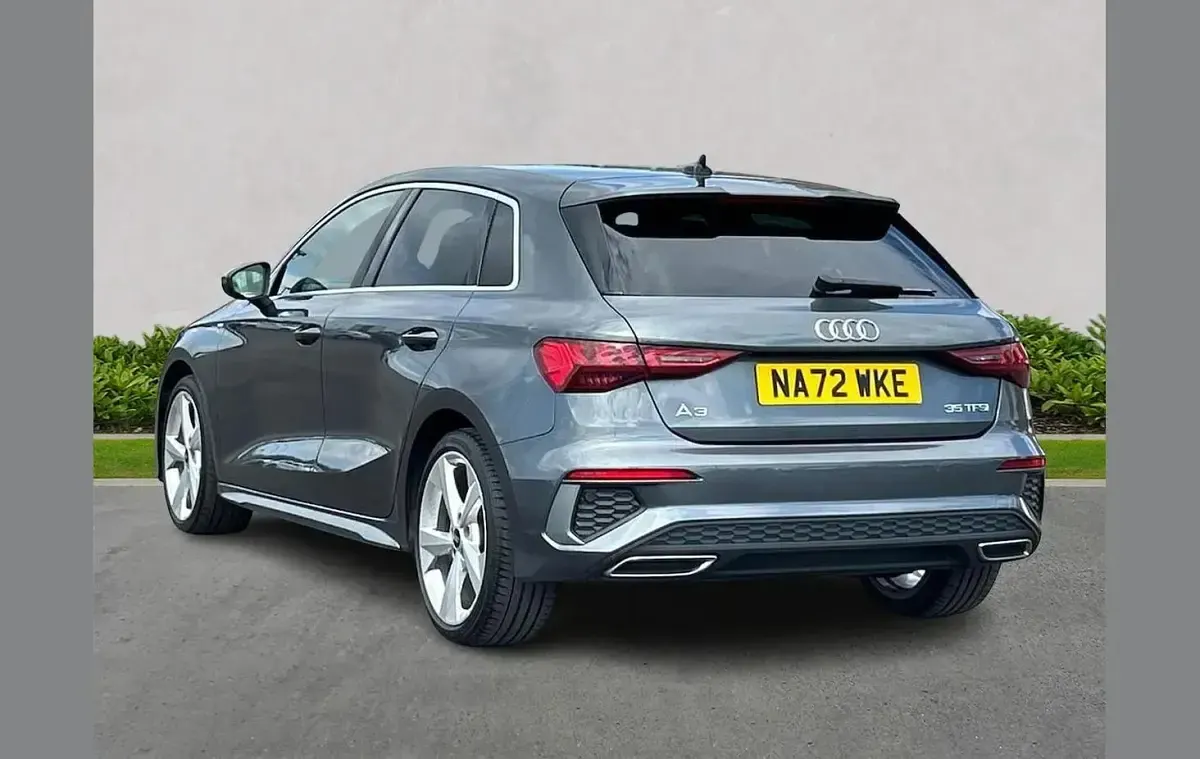 Used Audi A3 S-Line 150 HP (110 kW) 2023 Grey Sedan