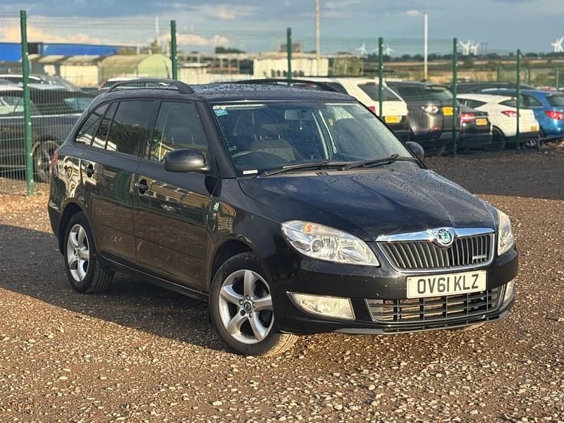 Black Used 2011 Skoda Fabia GreenLine Hatchback | £1,290 (A bit pricey) - Image 1/4