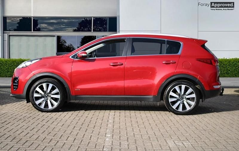 Begagnad Kia Sportage 2017 Röd SUV