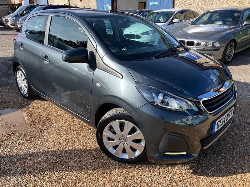 Grey Used 2014 Peugeot 108 Active Hatchback | £3,995 (Good price) - Image 1/4