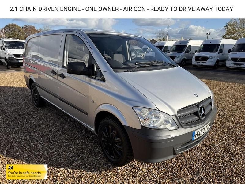 Silver Used 2013 Mercedes Vito Van | £5,350 (A bit pricey) - Image 1/3