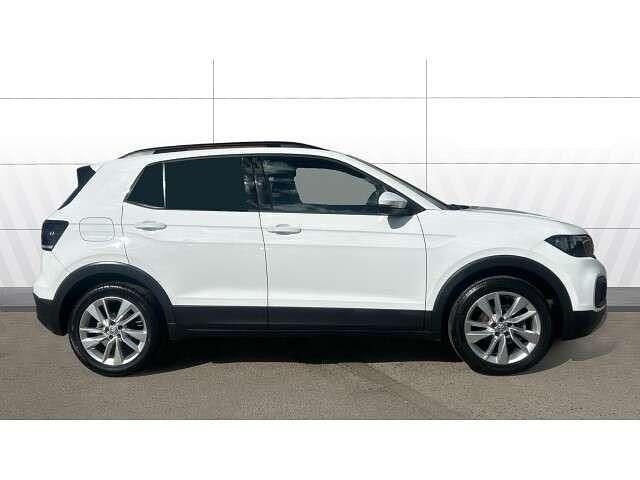 Used VW T-Cross SE 116 HP (85 kW) 2020 White SUV