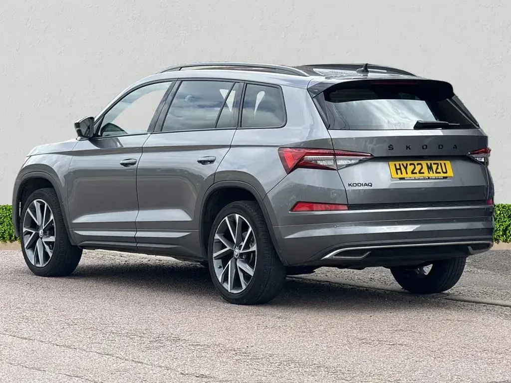 Used Skoda Kodiaq SportLine 150 HP (110 kW) 2022 Grey SUV