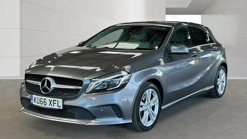 Used Mercedes A200 Premium 136 HP (100 kW) 2016 Grey Hatchback