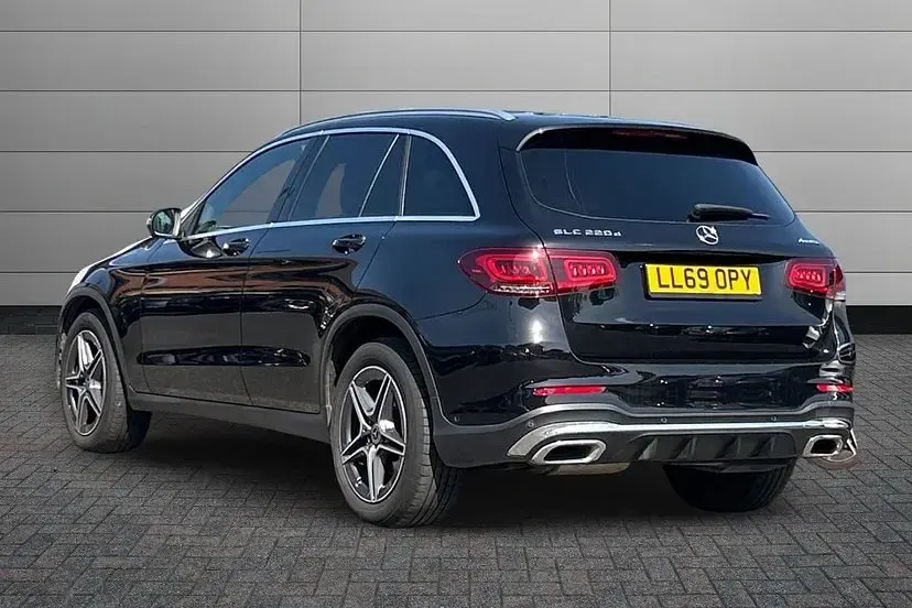 Used Mercedes GLC220 AMG line 191 HP (140 kW) 2019 Black SUV
