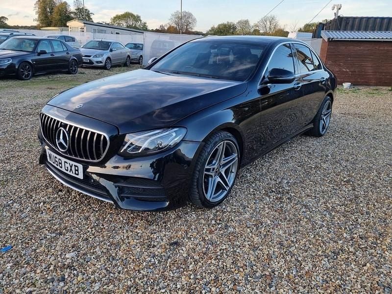 Black Used 2018 Mercedes E220 AMG Line Premium Sedan | £18,000 (Good price) - Image 1/4