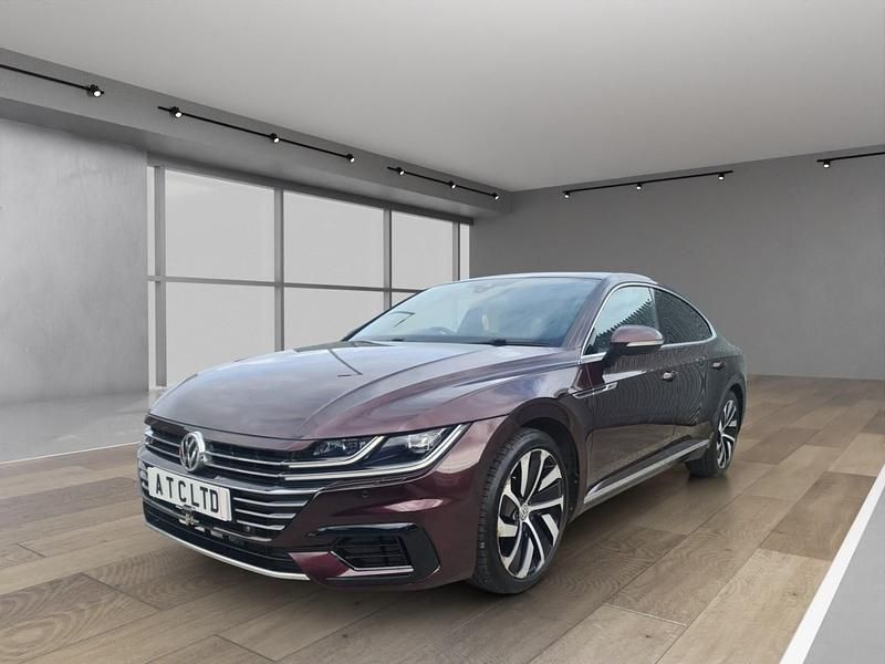 Used VW Arteon R-line 2018 Red Hatchback