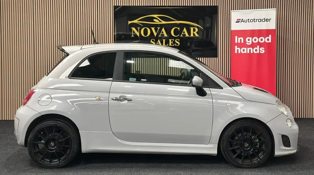 Used Abarth 500 135 HP (99 kW) 2015 Grey Hatchback