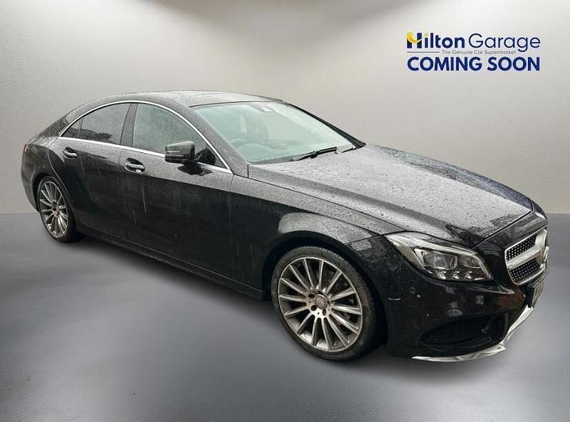 Black Used 2015 Mercedes CLS220 AMG line Coupe | £12,900 (Fair price) - Image 1/1