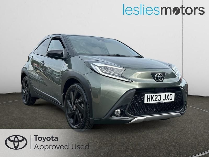 Green Used 2023 Toyota Aygo X SUV | £14,499 - Image 1/3