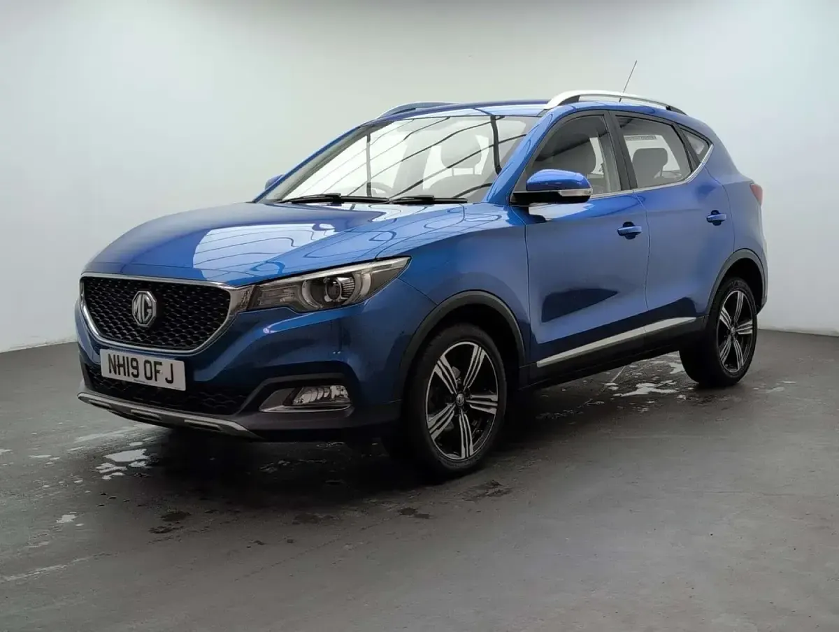 Used MG ZS Exclusive 106 HP (77 kW) 2019 Blue SUV