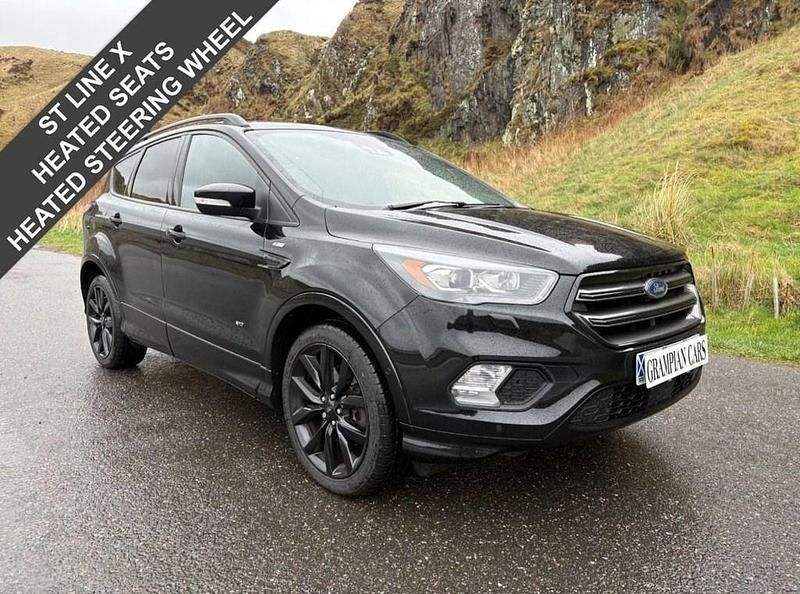 Used Ford Kuga ST-Line X 180 HP (132 kW) 2017 Black SUV