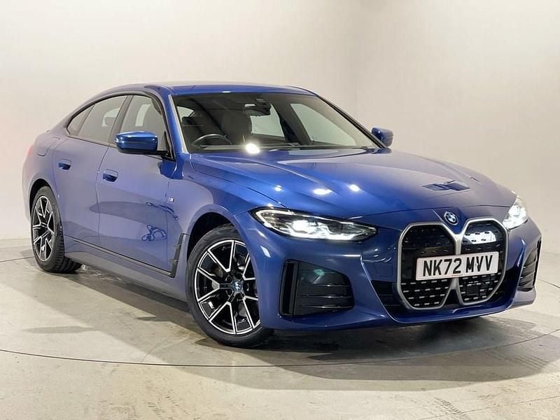 Used BMW i4 M Sport 250 kW (340 HP) 2022 Blue Sedan