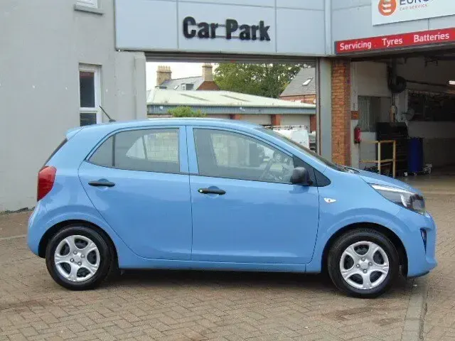 Used Kia Picanto 2019 Blue Hatchback