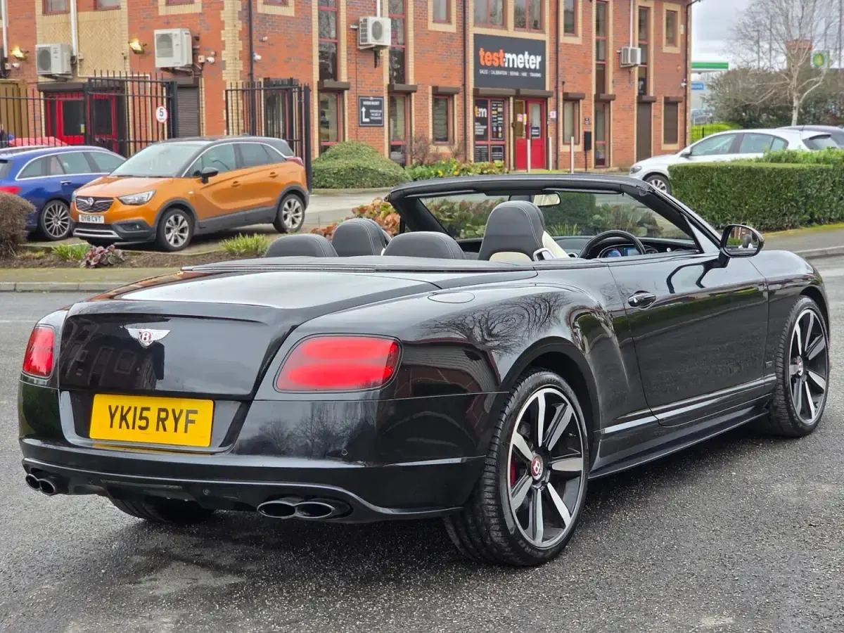 Used Bentley Continental GT Convertible 2015 Black Cabriolet