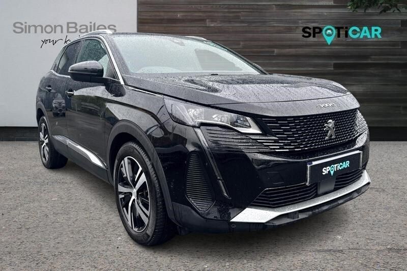 Nera black Used 2023 Peugeot 3008 GT SUV | £22,240 (Fair price) - Image 1/4