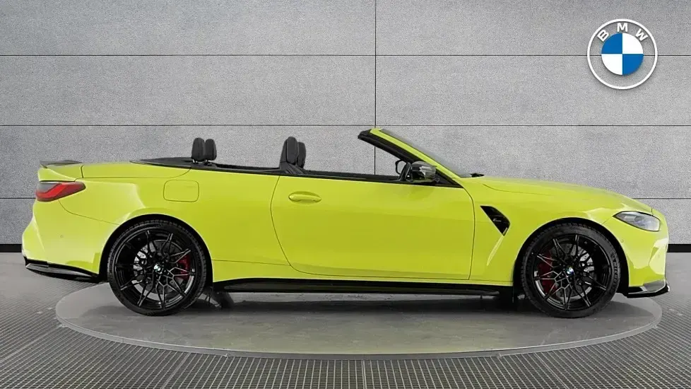 Used BMW M4 Cabriolet Competition Edition 503 HP (369 kW) 2022 Yellow Cabriolet
