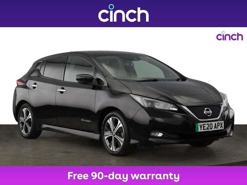 Black Used 2020 Nissan Leaf N-Connecta Hatchback | £8,999 (Fair price) - Image 1/3