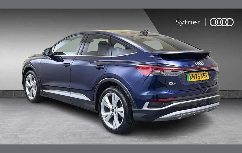 Used Audi Q4 Sportback e-tron S-Line 210 kW (286 HP) 2025 Blue SUV
