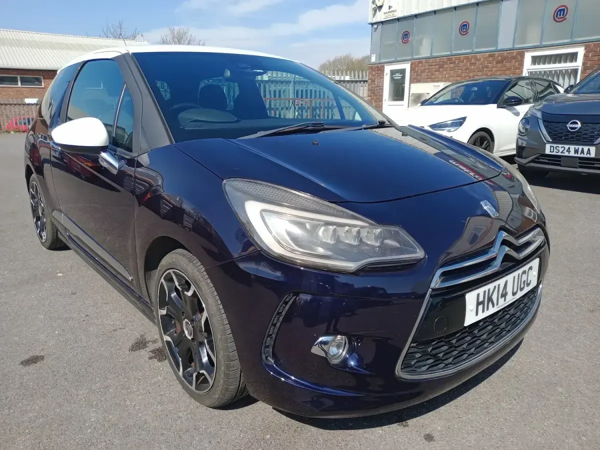 Used Citroën DS3 110 HP (80 kW) 2014 Blue Hatchback