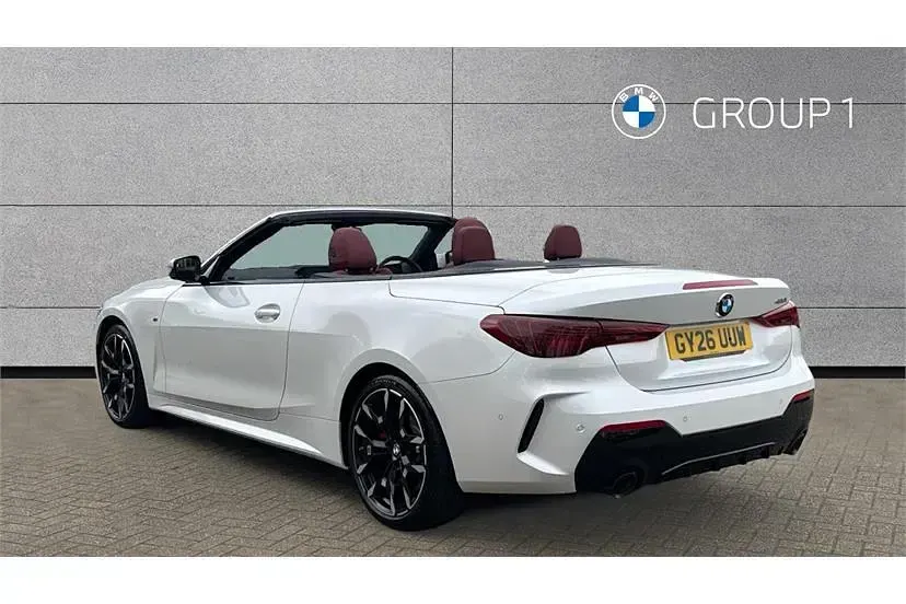New BMW 420 M Sport 184 HP (135 kW) 2026 White Cabriolet