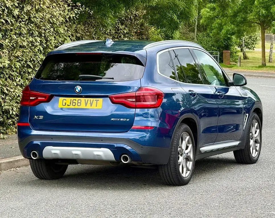 Used BMW X3 xLine 190 HP (139 kW) 2018 Blue SUV