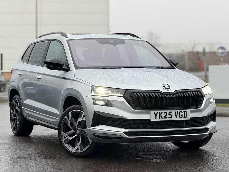 Used Skoda Karoq SportLine 150 HP (110 kW) 2025 Silver SUV