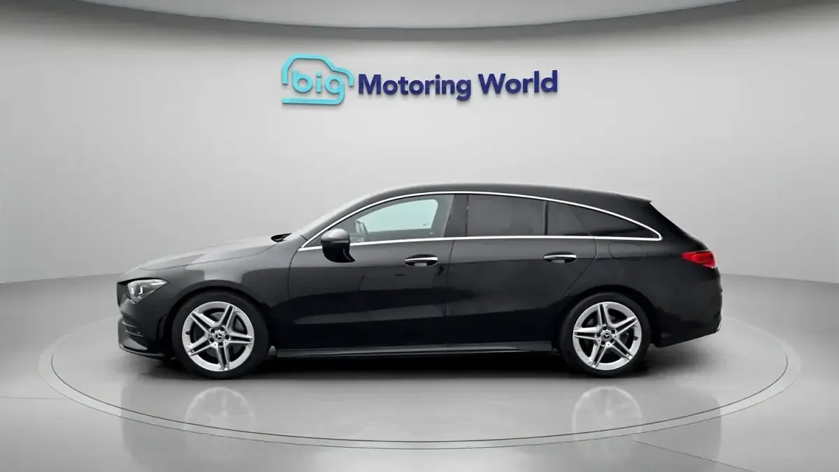 Used Mercedes CLA200 AMG Line Premium 163 HP (119 kW) 2022 Black Estate