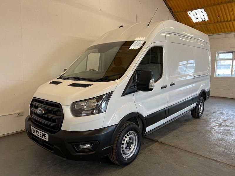 White Used 2022 Ford Transit S Van | £16,797 (Fair price) - Image 1/4