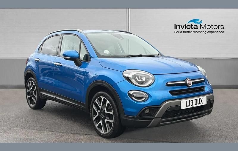 Blue Used 2020 Fiat 500X Cross SUV | £11,500 (Good price) - Image 1/4