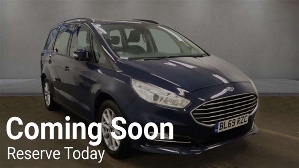 Blue Used 2020 Ford Galaxy Zetec MPV | £12,899 (Fair price) - Image 1/1